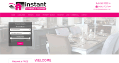 Desktop Screenshot of instantonline.co.uk